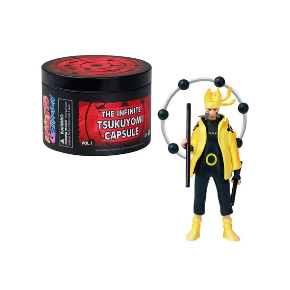 PMI NSH3005S NARUTO INFİNİTE TSUKUYOMİ KOLEKSİYON FİGÜR SÜRPRİZ KAPSÜL 12Lİ DİSP ürün görseli 1