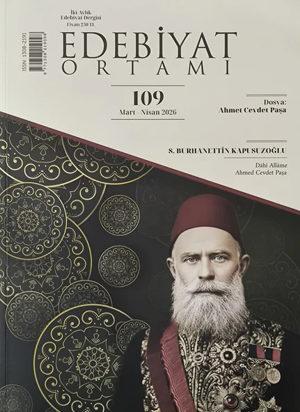 Edebiyat Ortamı Dergi 109.Sayı Mart-Nisan 2026 - Kitap Hediyeli! ürün görseli 1