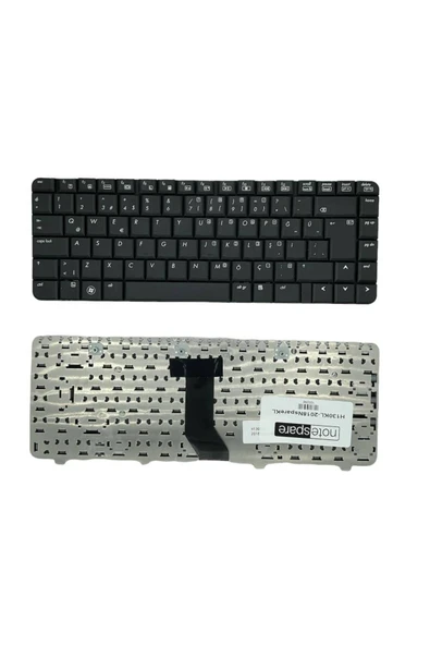 Hp ile Uyumlu Compaq Presario V3600, V3700, V3800, V3900 Notebook Klavye Siyah TR ürün görseli 1