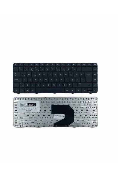 Hp ile Uyumlu Compaq Presario CQ57-427ST (A7S30EA) Notebook Klavye Siyah TR ürün görseli 1