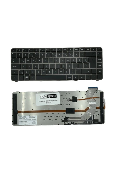 Hp ile Uyumlu HMB4502CVA29, HMB4502CVB29, 9Z.N4FBV.301, NSK-HT3BV Notebook Klavye Siyah TR ürün görseli 1