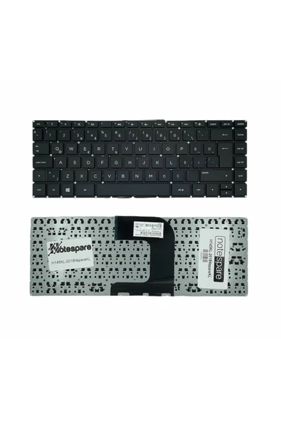 Hp ile Uyumlu 14-am101nt, 14-am102nt, 14-am103nt, 14-am104nt Notebook Klavye Siyah TR ürün görseli 1