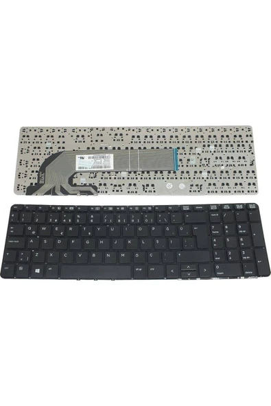 HP Uyumlu ProBook 650 G1 (F1Q61ES), 650 G1 (F1Q74ES), 650 G1 (F6Z23ES) Klavye Siyah TR ürün görseli 1