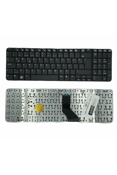 Hp ile Uyumlu 90.4AH07.S01, 90.4AH07.S01 WA1, 9J.4AH07.S01, 9J.N0L82.A01 Notebook Klavye Siyah TR ürün görseli 1