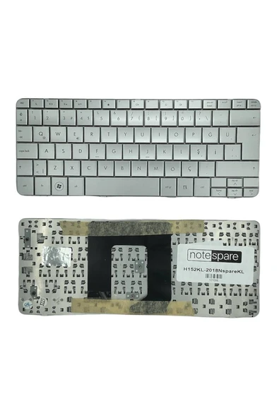 Hp ile Uyumlu Pavilion dm1-1000, dm1-1100, dm1-2000, dm1-2100 Notebook Klavye Gümüş Gri TR ürün görseli 1