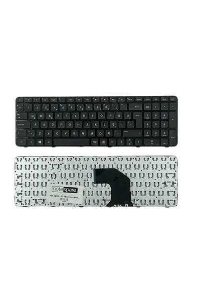Hp ile Uyumlu Pavilion G6-2206St (C0Y50Ea), G6-2209Et (C6G49Ea) Notebook Klavye Siyah TR ürün görseli 1