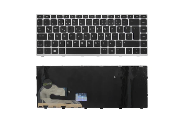 HP Uyumlu EliteBook 745 G6 (195J5EC), 745 G6 (19F37UP) Klavye TR Siyah ürün görseli 1