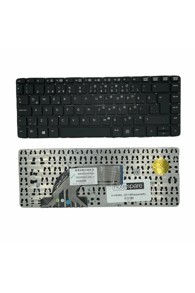 HP Uyumlu ProBook 430 G2 (G6W03EA), 430 G2 (G6W04EA), 430 G2 (G6W05EA) Klavye Siyah TR ürün görseli 1