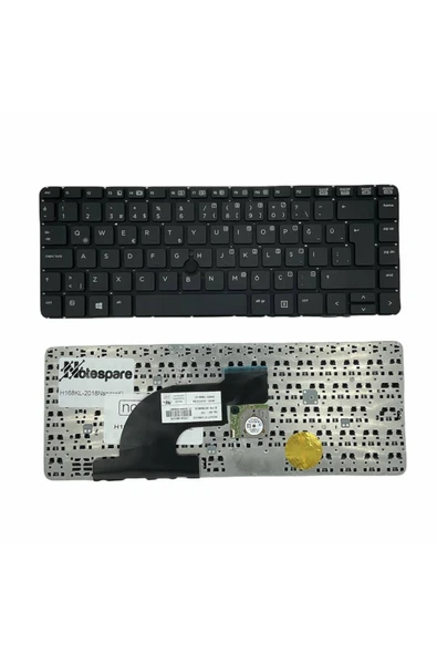 Hp ile Uyumlu ProBook 640 G1 (P4T19EA) Notebook Klavye Siyah TR ürün görseli 1