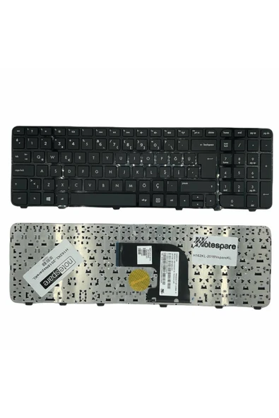 Hp ile Uyumlu Pavilion DV6-7200, DV6T-7000, DV6t-7100 Notebook Klavye Siyah TR ürün görseli 1