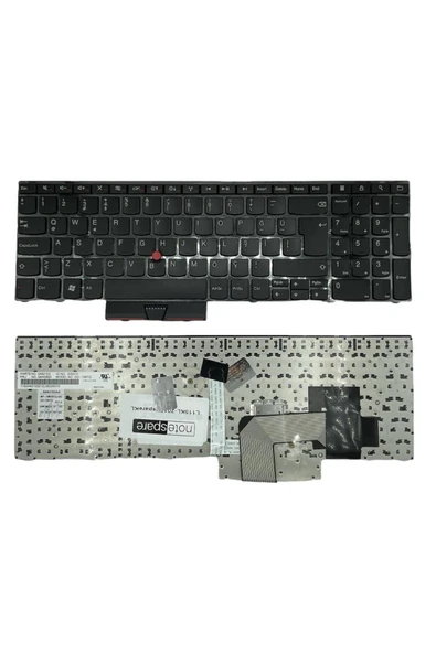 Ibm Lenovo ile Uyumlu 04W0871, 04W0872, 04W0907 Notebook Klavye Siyah TR ürün görseli 1