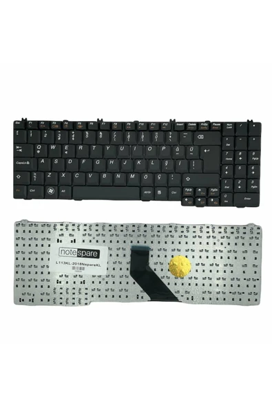 Lenovo ile Uyumlu IdeaPad B560, B560A, B560G, V560G Notebook Klavye Siyah TR ürün görseli 1