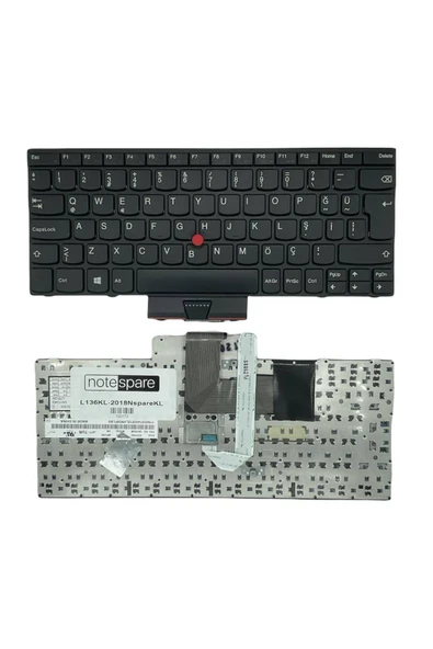 Lenovo ile Uyumlu 60Y9501, 60Y9508, 60Y9536 Notebook Klavye Siyah TR ürün görseli 1