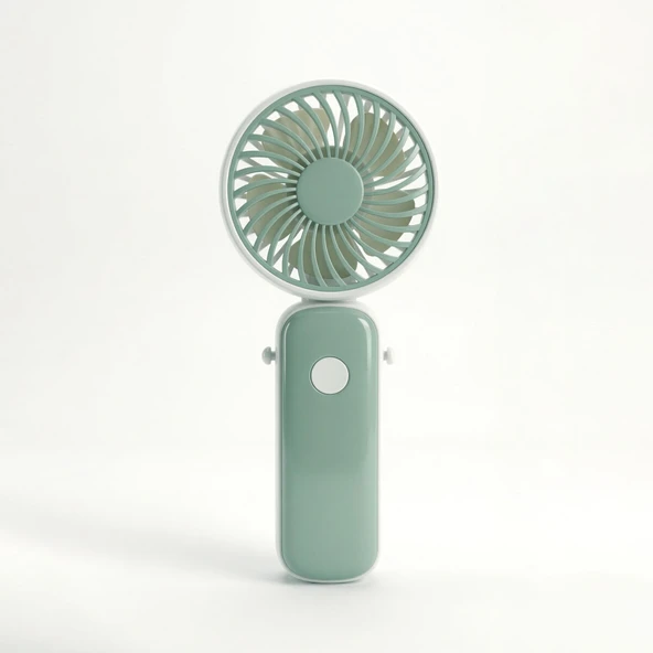 AVEC AV-F138 USB Mini Fan 3 Kademe Hız Katlanabilir Taşınabilir Masaüstü ve El Tipi Fan 4 Renk Karışık Şarjlı ürün görseli 1