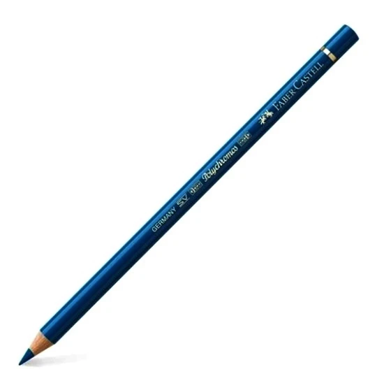 Faber Castell Kuru Boya Kalemi Tek Koyu Mavi - 3 adet ürün görseli 1