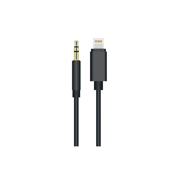 iPhone Lightning AUX Kablo 3.5mm Araç AUX Ses Kablosu 1 Metre ürün görseli 1