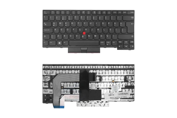 Lenovo Uyumlu ThinkPad 01AX433, 01AX446, 01AX458, 01AX474 Klavye TR Siyah ürün görseli 1