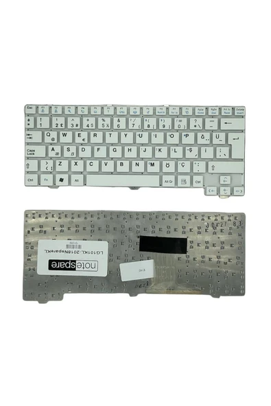 Lg ile Uyumlu X14, X140, X17, X170, Xd140, Xd170 Notebook Klavye Beyaz TR ürün görseli 1