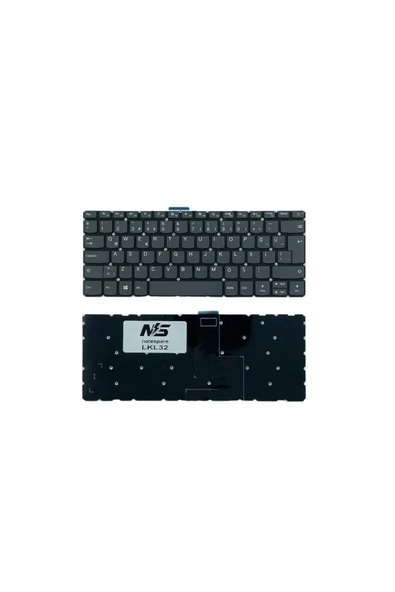Lenovo Uyumlu V14 ADA 82C6008CTX028, V14 ADA 82C6008CTX029 Klavye Füme TR ürün görseli 1