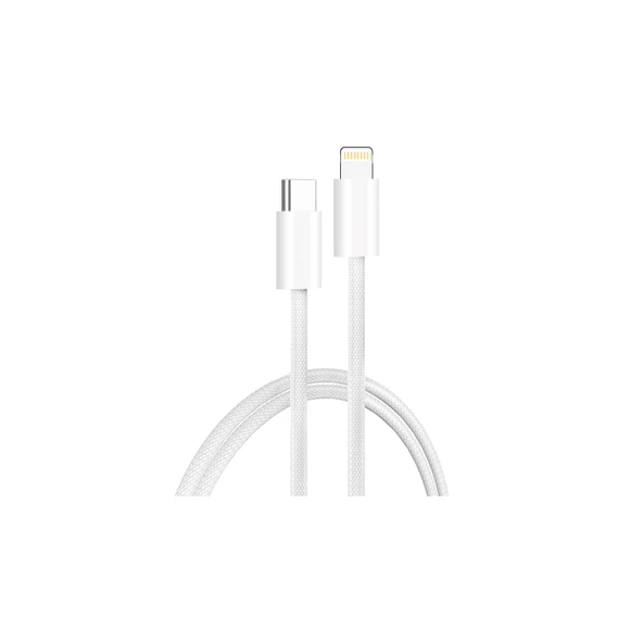 iPhone Type-C Lightning Şarj Kablosu 30W 2 Metre Hızlı Şarj Data Kablosu ürün görseli 1