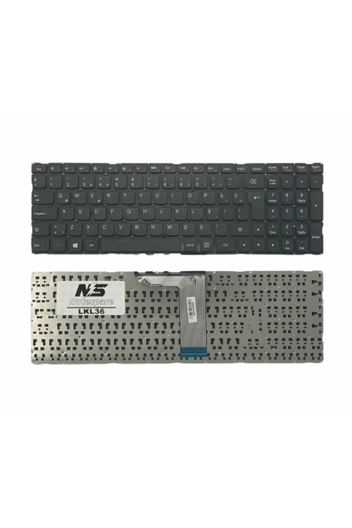 Lenovo ile Uyumlu 5CB0L03560, 5CB0L03520, 5CB0L03561, 5CB0L03549 Notebook Klavye Siyah TR ürün görseli 1