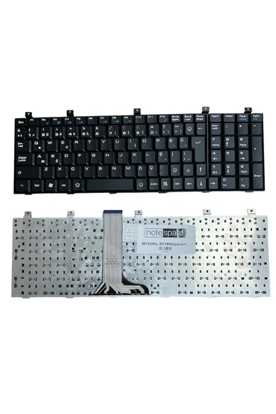 Msi ile Uyumlu VR602, VR603, VR610, VR620, VR630, VX600 Notebook Klavye Siyah TR ürün görseli 1