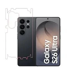 Samsung Galaxy S26 Ultra ile Uyumlu 360 Arka Kaplama   Şeffaf ürün görseli 1