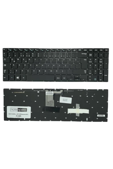 Samsung Uyumlu BA75-04639R Klavye TR Işıklı Siyah ürün görseli 1