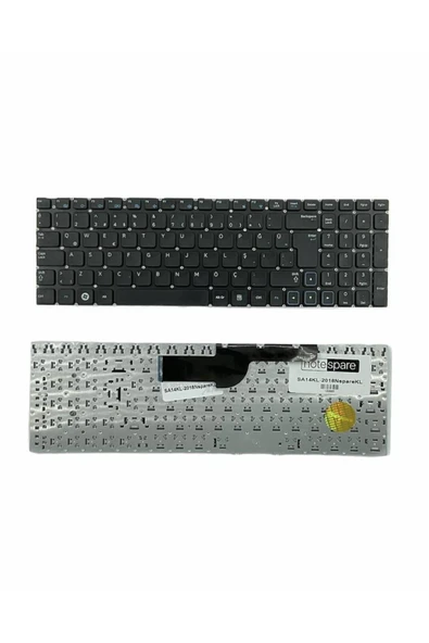 Samsung Uyumlu NP300E5A-A0ETR, NP300E5A-A0FTR, NP300E5A-A0GTR Klavye TR Siyah ürün görseli 1