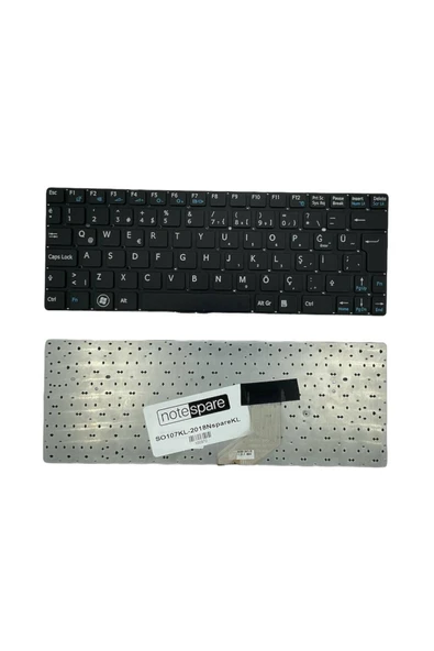Sony Uyumlu Vaio SVE11135CG, SVE11135CV, SVE11135CVB, SVE11135CVP Klavye TR Siyah ürün görseli 1