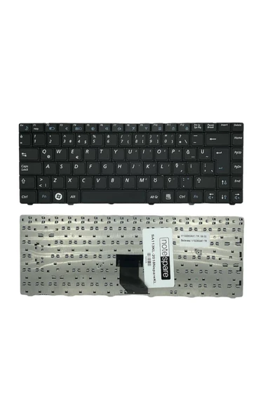 Samsung ile Uyumlu NP-R522-XA02TR, NP-R522-XA03TR, NP-R522-XA04TR Notebook Klavye Siyah TR ürün görseli 1
