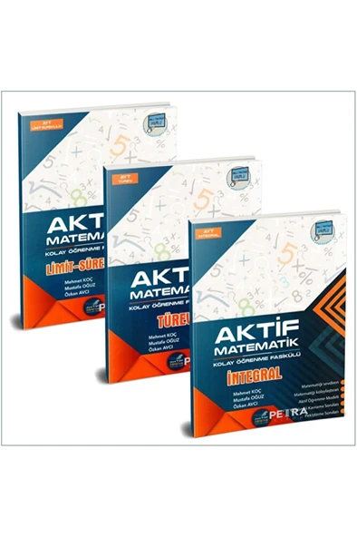Aktif Öğrenme Ayt Limit Türev Integral Fasikül Seti (3 Kitap) ürün görseli 1