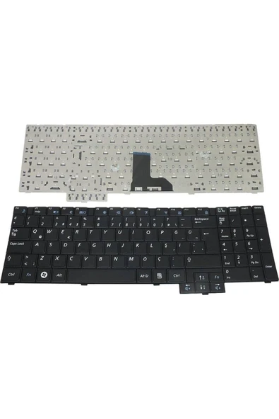 Samsung ile Uyumlu NP-R540-JT05TR, NP-R540-JT06TR, NP-R540-JT08TR Notebook Klavye Siyah TR ürün görseli 1