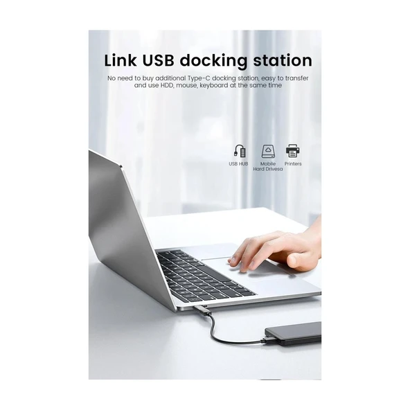 USB To Type-C Mini Telefon Çevirici Adaptör YD-70 - Resim 2