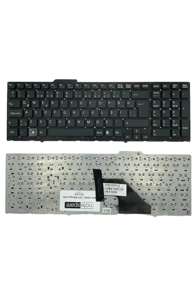 Sony ile Uyumlu Vaio VPCF13M0E, VPCF13M1E, VPCF13M4E, VPCF13M8E Notebook Klavye Siyah TR ürün görseli 1
