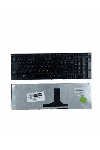 Toshiba Uyumlu Satellite P750-112, P750-11G, P750-11H Klavye TR Siyah ürün görseli 1
