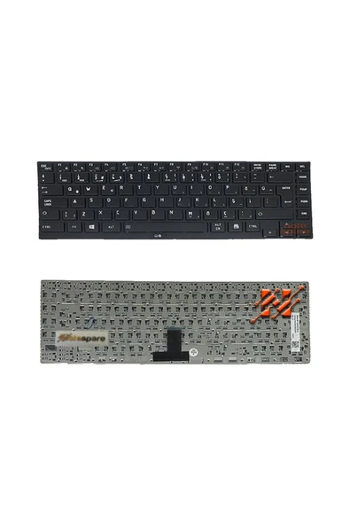 Toshiba ile Uyumlu Portege R930-1P7 Notebook Klavye Siyah TR ürün görseli 1