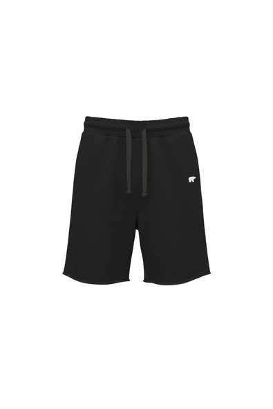 Bad Bear Freshy Sweatshort Night Erkek Siyah Şort ürün görseli 1