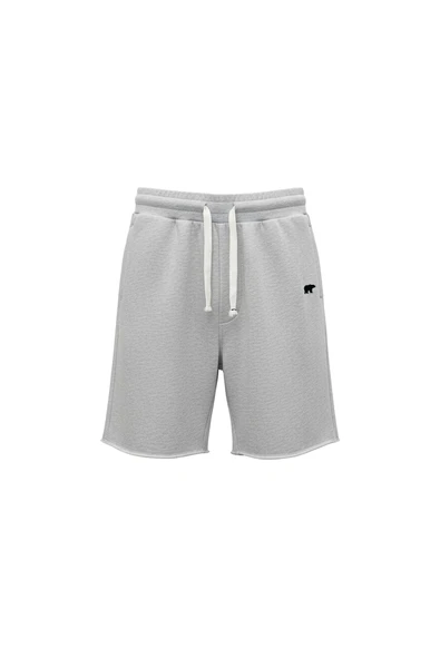 Bad Bear Freshy Sweatshort Graymelange Erkek Gri Şort ürün görseli 1