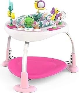 Bright Starts Bounce Bounce Baby 2'si 1 Arada Aktivite Zıplatıcı ve Masa - Oynak Avuç Içi ürün görseli 1
