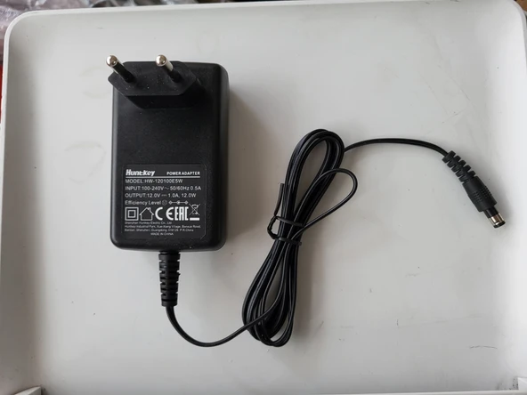 12v 1a Modem şerit - Led Adaptör 12 Volt - 1 Amper KALİTELİ ORJİNAL ADAPTÖR ürün görseli 1