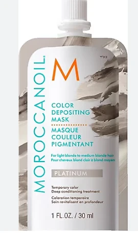 Moroccanoil Platinum Mini Renk Veren Saç Maskesi 30ml ürün görseli 1