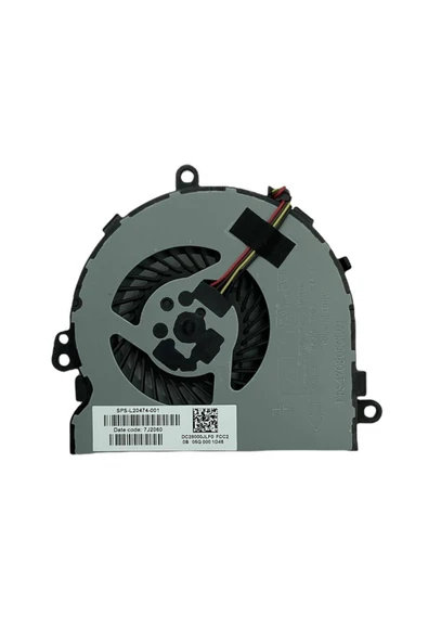 HP Uyumlu 15-da3020nt 2P8A6EA, 15-db0000nt 4JU42EA CPU Fan, İşlemci Fanı Versiyon 1 ürün görseli 1
