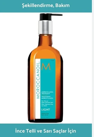 Moroccanoil Treatment Light Argan İnce Saçlar Bakım Yağı 200ml ürün görseli 1