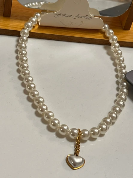 LÜX İNCİ BONCUK 45 CM KOLYE KADIN TAKI KOLYE ürün görseli 1