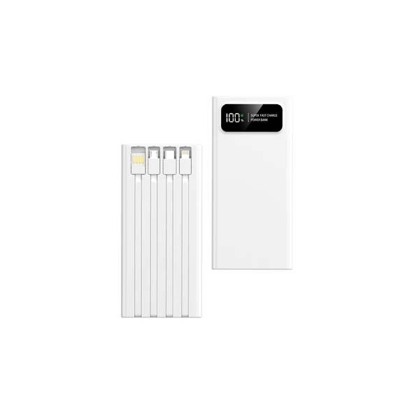 12000 mAh 22.5W Hızlı Şarj Powerbank Dijital Göstergeli Taşınabilir Şarj Cihazı ürün görseli 1