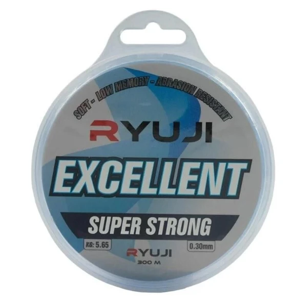 Ryuji Excellent 300m Mavi Misina Monofilament ürün görseli 1