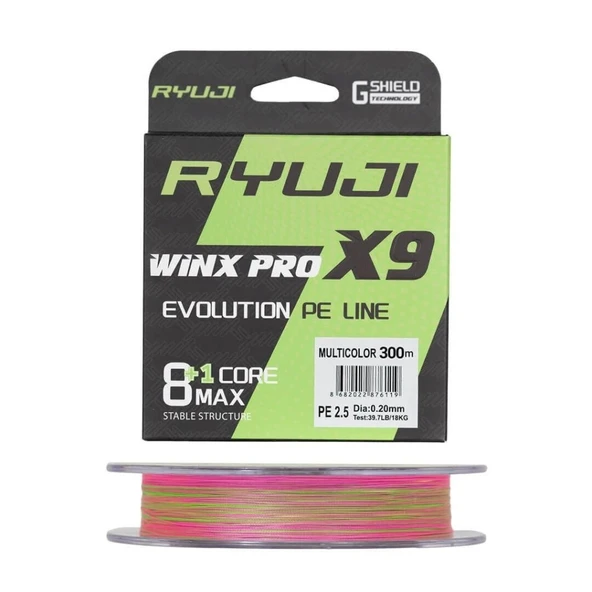 Ryuji Winx Pro x9 300 Mt Multicolor İp Misina ürün görseli 1