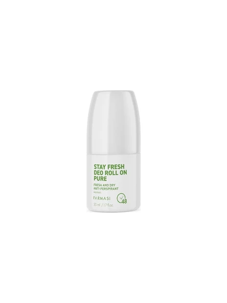 Farmasi Kadın Antı-Perspırant Pure Deo Roll On 50 ml Ferahlatıcı Etki ile Gün Boyu Koruma ürün görseli 1