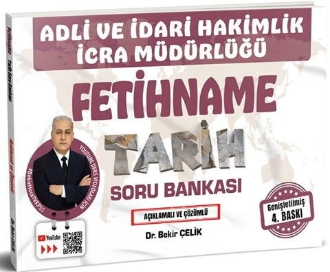 Adli İdari Hakimlik İcra Müdürlüğü FETİHNAME Tarih Soru Bankası Bekir Çelik ürün görseli 1